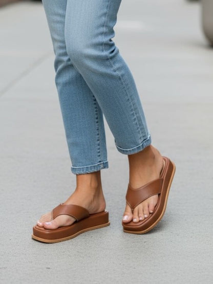 Sandalia Flatform Luisa Comfort