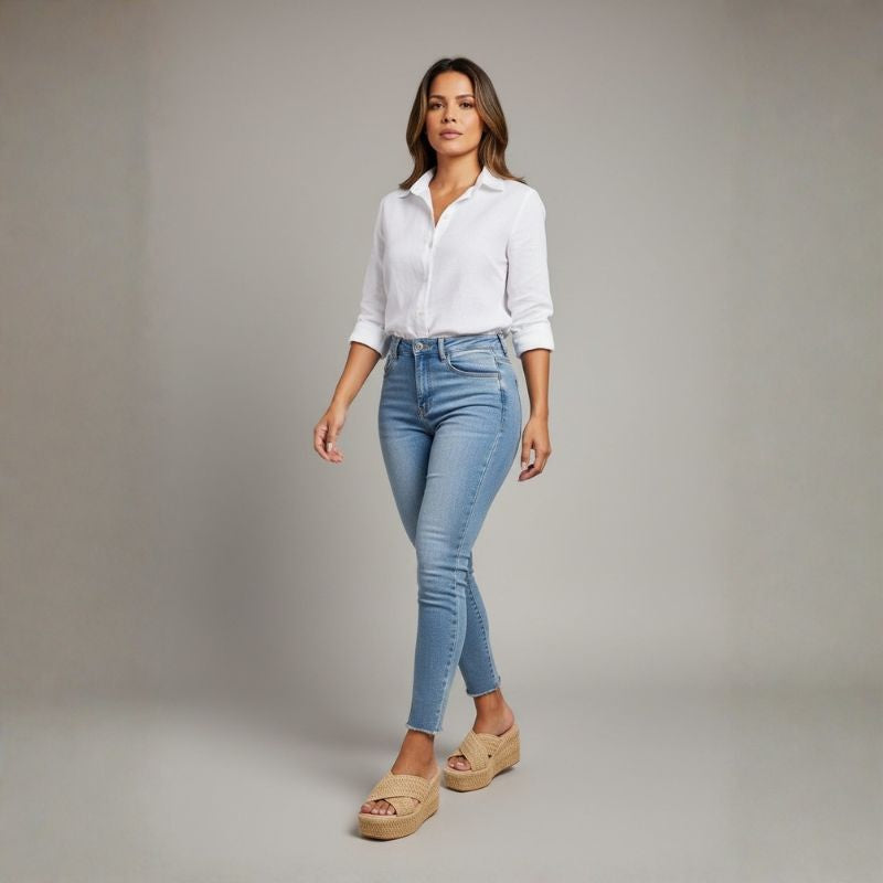 Sandália Feminina Plataforma Grazy Crochê